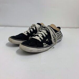 Vans women's Tory Geometric Low Top Lace‎ Up Canvas Classic Sneaker Size 10
